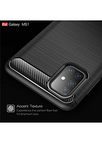 Ốp lưng chống sốc cho Samsung Galaxy M51 hiệu Likgus (chuẩn quân đội, chống va đập, chống vân tay) - Hàng nhập khẩu
