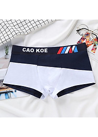 Quần lót nam - Quần đùi boxer nam CAO KOE cho Học sinh trẻ trung, sinh viên cá tính cotton nguyên chất 100% thoáng khí