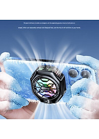 Tản nhiệt sò lạnh Led TL05 Gaming siêu mát cho điện thoại hàng nhập khẩu