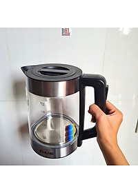 Ấm siêu tốc, ấm thủy tinh cao cấp ZHUNE 1.8L công suất 1500W hàng chính hãng