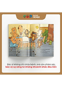 Truyện Ehon bé 3-4-5 tuổi - Bác sĩ Anton - Em Bé Đây