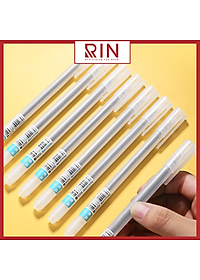 Bút mực gel 0.5mm / bút bi nước / Bút mực khô nhanh/ Bút ghi chép cơ bản nhiều màu lựa chọn – Mực Đen/ Xanh/ Đỏ 
