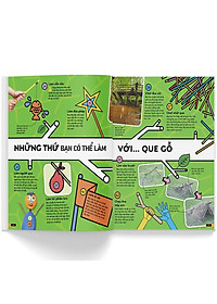 Sách Mở Khoá Trí Tưởng Tượng (Hơn 250 Cách Đập Tan Buồn Chán - Nhiều Ý Tưởng Trò Chơi Và Thủ Công Thú Vị - Kèm Theo Bàn Cờ, Quân Cờ Và Xúc Xắc)(Bìa Cứng)