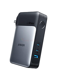 Sạc dự phòng kiêm cốc sạc Anker 733 GaNPrime PowerCore 2 in 1 1USB 2Type-C 65W 10000mAh A1651 - Hàng chính hãng