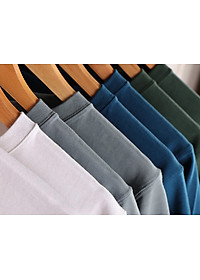 Áo thun ngắn tay cao cấp, áo thun nam cổ tròn chất vải dày dặn, đường may đẹp, form áo thoải mái