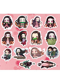 ảnh sticker Kimetsu no Yaiba 40-45 ảnh  