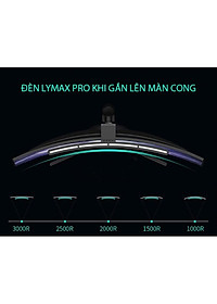 Xiaomi  Lymax Đèn bàn Màn hình cong Đèn treo RGB Màu PC Màn hình máy tính Thanh ánh sáng Bảo vệ mắt Điều khiển từ xa-Hàng chính hãng