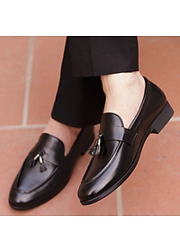 Giày Da Nam Bảo Hân Đế Khâu- Da Bò Mã D65