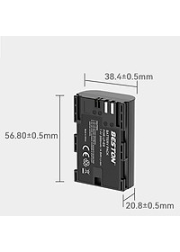 Bộ Pin LP-E6 2000mAh + Sạc Beston Dùng Cho Máy Ảnh Canon EOS 60D 70D 80D 90D 6D 7D 5D Mark IV 5DSR - Hàng nhập khẩu