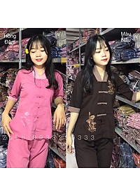 Đồ Lam Đi Chùa # Mẫu La Hán Phối# Quần Áo Nữ #Đồ Bộ