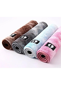 Thảm chùi chân thảm trang trí để cửa phòng, cửa nhà vệ sinh, thảm lót chân màu trơn chất liệu cao cấp