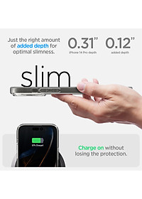 Ốp Lưng dành cho iPhone 14 Pro Max/ 14 Pro Spigen Ultra Hybrid S Case - Hàng Chính Hãng