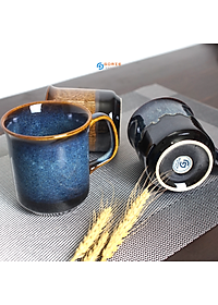 Cốc uống trà, uống cà phê men hỏa biến Gomie Ceramic ,men hỏa biến sang trọng, cao cấp, an toàn sức khỏe