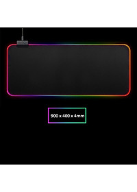 Lót chuột Led RGB Nhiều kích thước cho máy tính Laptop hàng nhập khẩu