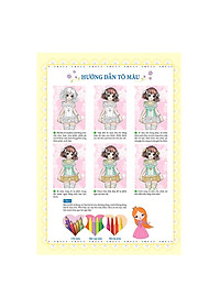 Sách Tô Màu Công Chúa Nhỏ - Tô Màu Công Chúa - Công Chúa Thời Trang