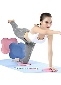 Sét 2 Đệm Kê Bảo Vệ Đầu Gối , Đầu , Khủy Tay Tập Gym Yoga Pilates Thể Dục - YOGA KNEE PAD