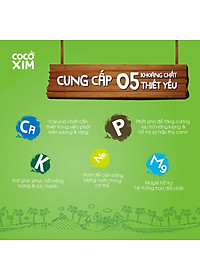 COMBO 6 Hộp Nước dừa đóng hộp Cocoxim Sen dung tích 1000ml/Hộp