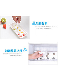 Combo 02 Khay làm đá đa dụng Kokubo viên hình cầu - Hàng nội địa Nhật