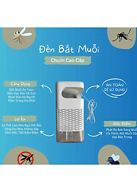 [Loại 1] Đèn Bắt Muỗi – Máy Bắt Muỗi Diệt Côn Trùng Thông Minh Kiêm Đèn Ngủ Có Cổng Cắm USB - BM01 chính hãng miDoctor