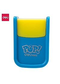 Gọt chì mini Deli - 1 lỗ/2 lỗ - Xanh lá/Hồng/Xanh dương - màu ngẫu nhiên - ER00200/ER00202/ER00300