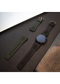 Dây đồng hồ cao su Sikai 22mm cao cấp chống thấm nước