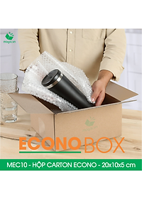 MEC10 - 20x10x5 cm - Combo 60 thùng hộp carton trơn siêu tiết kiệm ECONO