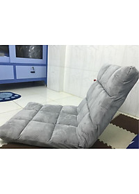 Ghế Tatami Ngồi Bệt, Tựa Lưng 5 Cấp Độ - Xám