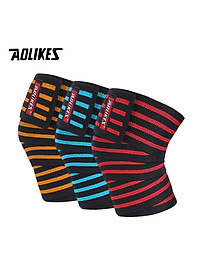 Băng quấn đầu gối tập gym AOLIKES YE-7167 Knee compression straps - Hàng Chính Hãng