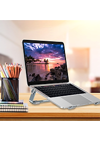 Giá Đỡ Tản Nhiệt Dành Cho Macbook, Laptop Từ 9 Đến 17 Inch Khung Nhôm Cao Cấp CHOETECH H033 - Hàng Chính Hãng