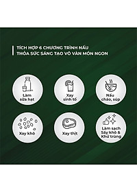 Máy xay nấu đa năng 6 trong 1 Elmich BLE-3901, hàng chính hãng (Elmich - thương hiệu CH Séc) - Bảo hành chính hãng 2 năm.