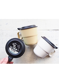 Cốc uống nước có nắp cao cấp Inomata 360ml - Hàng nội địa Nhật Bản.( Giao màu ngẫu nhiên )