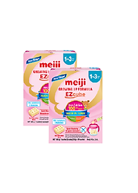 Combo 2 Hộp Sản Phẩm Dinh Dưỡng Công Thức Meiji Growing Up Formula EZcube - Nhập khẩu chính hãng (560g)