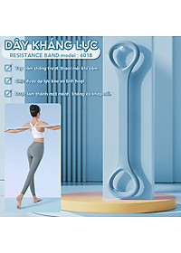 BG Dây đàn hồi tập gym, dây đàn hồi,6007 - 6017 mini band tập yoga dây đàn hồi kháng lực cao cấp, dây đàn hồi tập thể dục