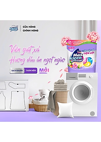 Túi Viên Giặt Xả MaxKleen 2 Trong 1 Hương Dấu Ấn Ngọt Ngào (34 viên/ túi)