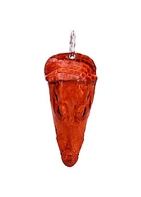 Móc khóa Huy Hoàng đầu cá sấu màu vàng-HT8218