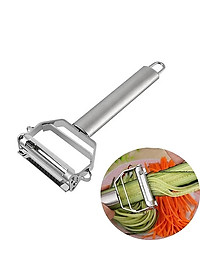 Nạo Rau Củ Quả, Gọt Trái Cây, Dụng Cụ Bào Sợi Thép Không Gỉ Inox 304 Cao Cấp Đa Năng 3 In 1 Tiện Lợi Chính Hãng TOKDODO