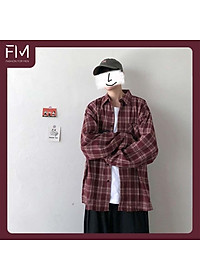 Áo sơ mi nam dài tay form rộng kẻ sọc caro cổ bẻ phong cách Hàn Quốc – FORMEN SHOP – FMTTB013