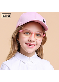 [Kèm Video] Mắt Kính Trẻ Em SiPU Chính Hãng MK11 Chống UV400 + Chống Ánh Sáng Xanh + Chống gãy - Bé Trai Bé Gái (Kèm Hộp Ô Tô)