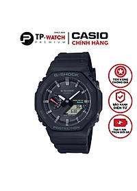 Đồng Hồ Nam Dây Nhựa Casio G-Shock GA-B2100-1ADR Chính Hãng – Pin Năng Lượng Mặt Trời – GA-B2100-1A Bluetooth
