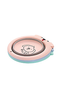 Thau (chậu) rửa mặt Nhà của Mẹ gấp gọn hình thú dễ thương, chất liệu nhựa PP cao cấp, kích thước 36cm*33cm*10cm - màu sắc giao ngẫu nhiên