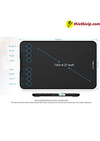 Bảng Vẽ Điện Tử XP-PEN Deco Mini7W Android Wireless Hỗ Trợ Cảm Ứng Nghiêng - Hàng Chính Hãng