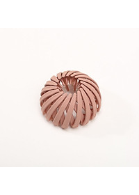 Kẹp búi tóc Hàn Quốc màu trơn nhám - cặp tóc tổ chim màu trơn nhám ( giao màu ngẫu nhiên như hình )