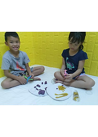 Kéo và Lăn Chuyên Dụng Cắt Bột Nặn Đất Nặn An Toàn (Màu ngẫu nhiên-không bao gồm phụ kiện)