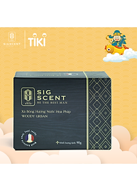 Xà bông Hương Nước Hoa Woody Urban thương hiệu SIGSCENT 90g