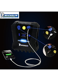 Máy Bơm Ô tô, Xe hơi Đa Năng tự ngắt Michelin 12266 tặng sáp thơm Michelin (mùi ngẫu nhiên)