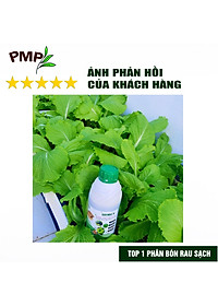 Combo 2 Chai Phân SOYMIC V PMP Siêu Phân Bón Ủ Vi Sinh Từ Đậu Nành, Trứng, Chuối, Humic, Vi Lượng Cho Rau Sạch