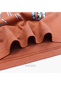 Áo Thun Bé Trai Size Đại Bigfox, Áo Phông Trẻ Em Mùa Hè Hình In Động Vật Wild Life Chất Cotton Mềm Mịn 3-11 Tuổi