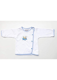 Set 5 áo bác sĩ tay dài cho trẻ sơ sinh BB01