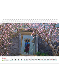 Lịch bàn Phong Cảnh Vùng Cao 2024 Cơm Có Thịt - Quỹ Trò Nghèo Vùng Cao