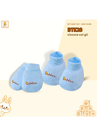 Bộ bao tay bao chân sơ sinh 100% cotton xinh xắn cho bé